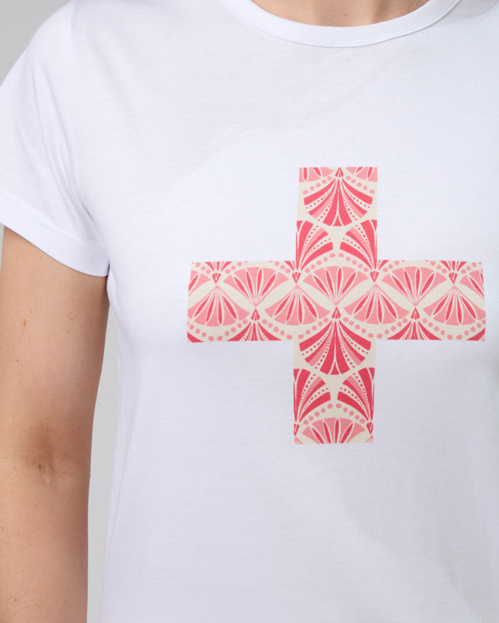 Classic Tee (White Strawberry Scoop)