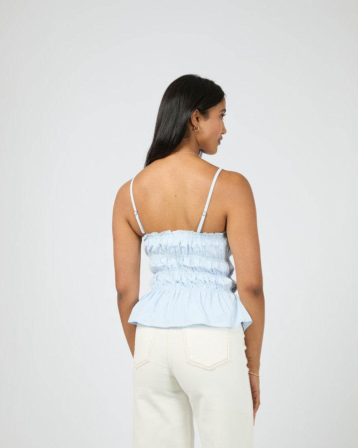 Cora Top (Sky Blue)
