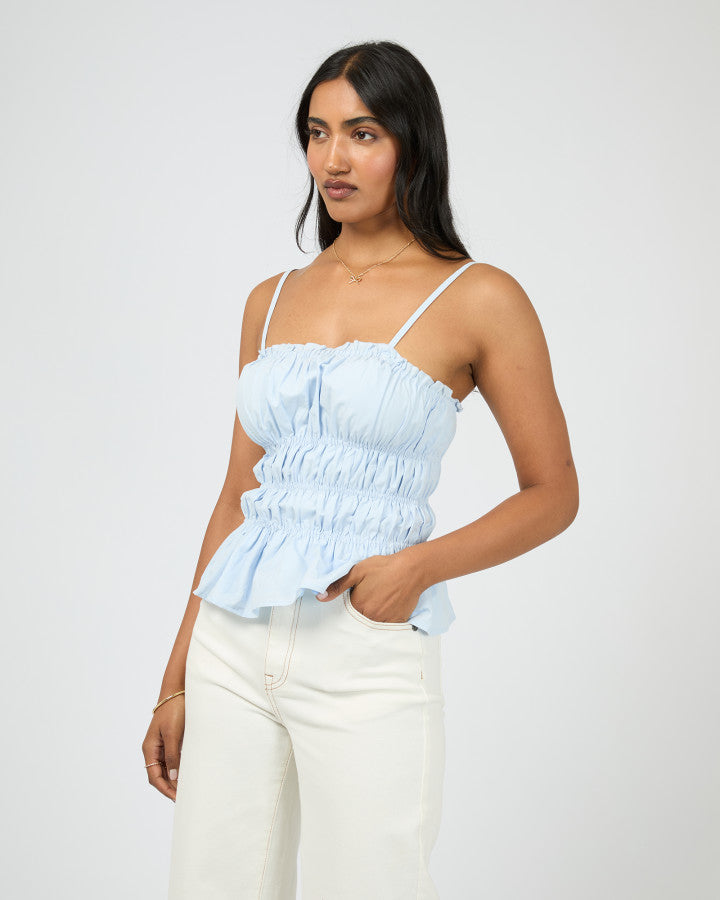 Cora Top (Sky Blue)