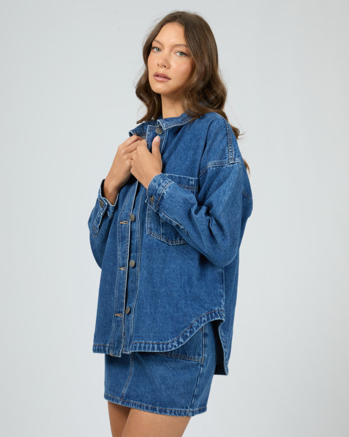 Dale Shacket (Heritage Blue)