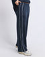 Foxwood Women's Navy Tracksuit Deluxe Pant with White Piping | Gretel Lane