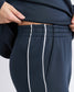 Foxwood Women's Navy Tracksuit Deluxe Pant with White Piping | Gretel Lane