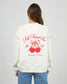 All About Eve Dolce Boxy Cotton Crew Jumper in Vintage White | Women's Clothing | Gretel Lane