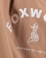 Foxwood Women's Brown Cotton Effortless Crew Sweatshirt | Gretel Lane