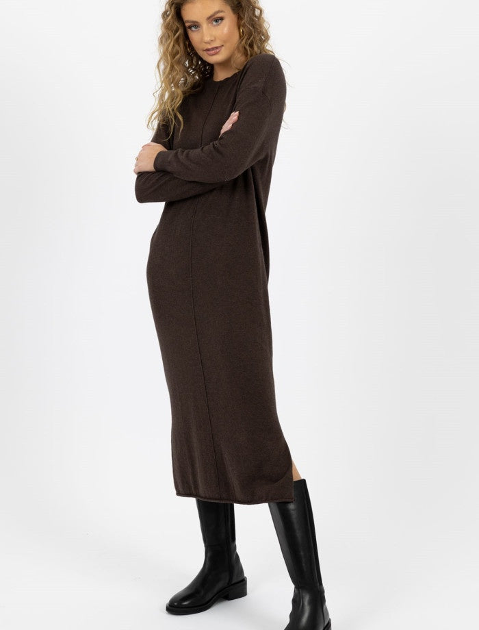 Elena Dress (Espresso)