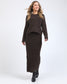 Elka Knit Crew (Coffee Bean)