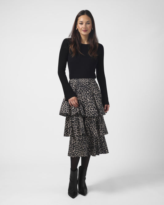 Ellie Skirt (Leopard)
