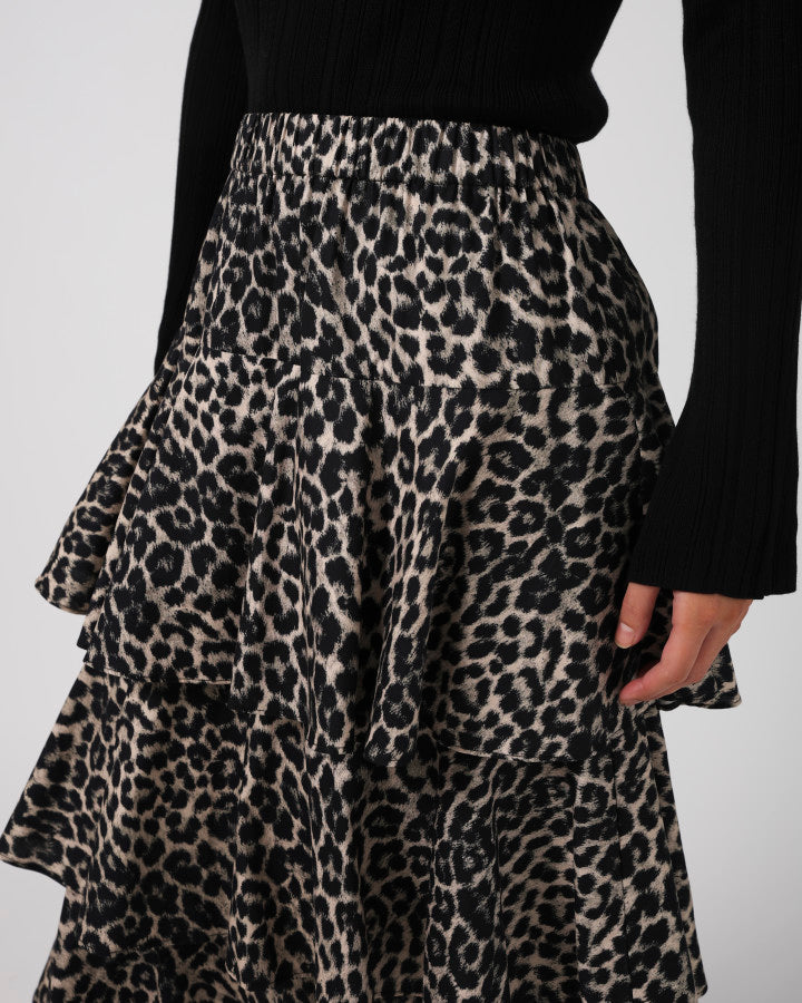 Ellie Skirt (Leopard)