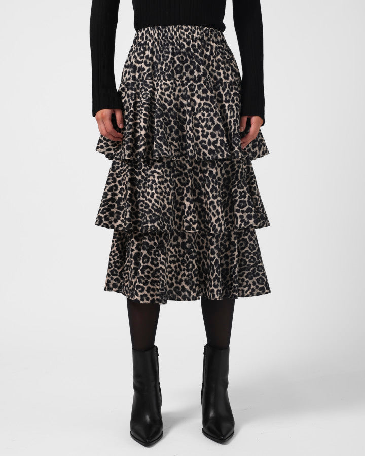Ellie Skirt (Leopard)