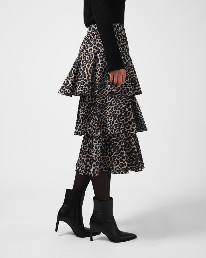 Ellie Skirt (Leopard)
