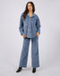 Emma Cord Shacket (Light Blue)
