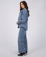 Emma Cord Shacket (Light Blue)