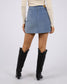 Emma Cord Skirt (Light Blue)