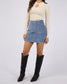 Emma Cord Skirt (Light Blue)
