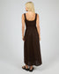 All About Eve Essential Ruched Maxi Dress Brown | Women's Clothing | Gretel Lane