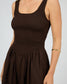 All About Eve Essential Ruched Maxi Dress Brown | Women's Clothing | Gretel Lane
