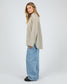 All About Eve Eva Seersucker Brown Stripe Shirt | Women's Clothing | Gretel Lane