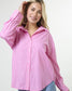 Stella + Gemma Everyday Cotton Button Through Shirt in Candy Stripe | Women's Clothing | Gretel Lane