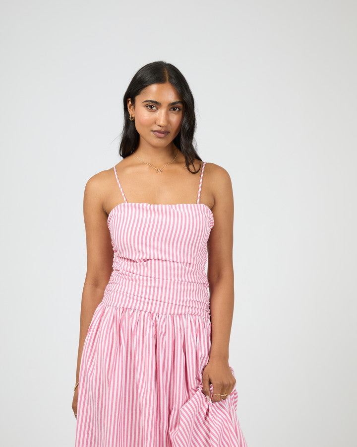 Franca Stripe Maxi Dress