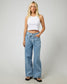 Women's light wash denim jeans | All About Eve
