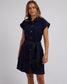 Heidi Dress (Dark Blue Denim)