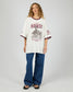 All About Eve Howdy Oversized Tee in Vintage White | Women's Tops | Gretel Lane