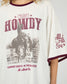 All About Eve Howdy Oversized Tee in Vintage White | Women's Tops | Gretel Lane