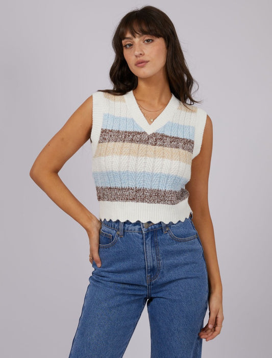 Indy Knit Vest (Multicoloured)