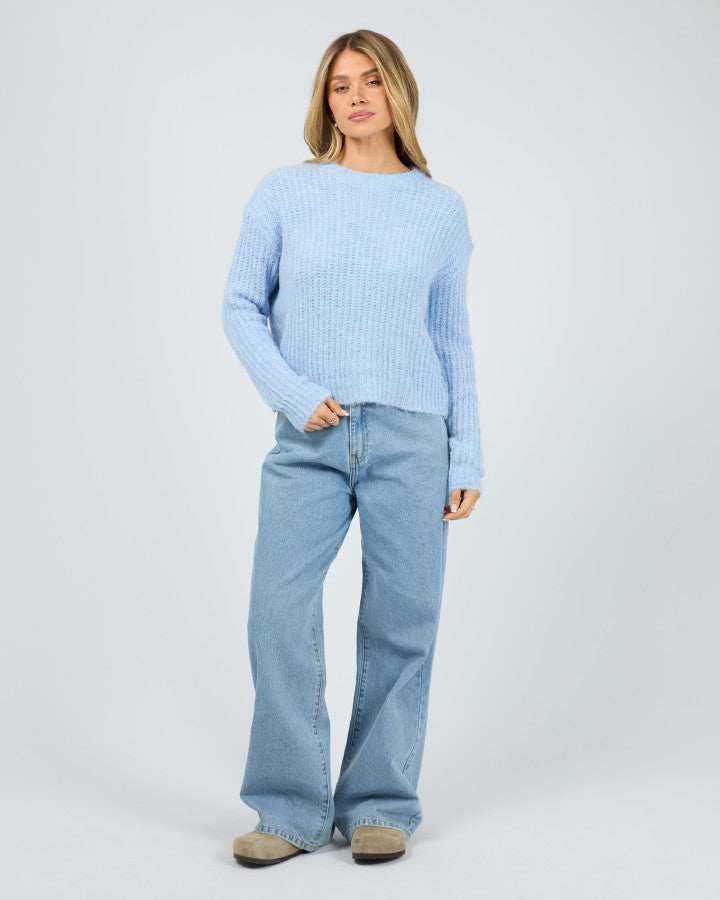 All About Eve Ivy Knit Jumper in Ocean Blue | Women's Clothing | Gretel Lane