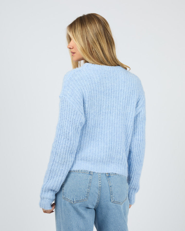 All About Eve Ivy Knit Jumper in Ocean Blue | Women's Clothing | Gretel Lane