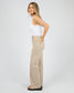 All About Eve Jacqui Wide Leg Denim Jean in Beige | Women's Clothing | Gretel Lane