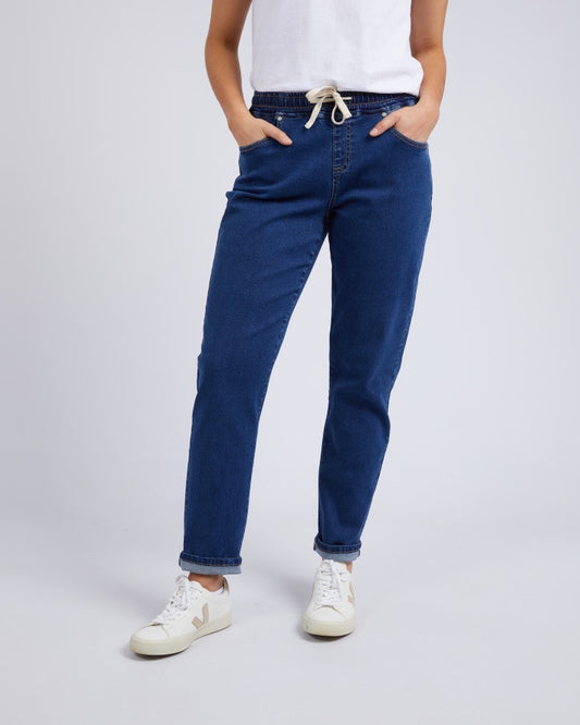 Juliette Jogger Jean (Dark Blue)