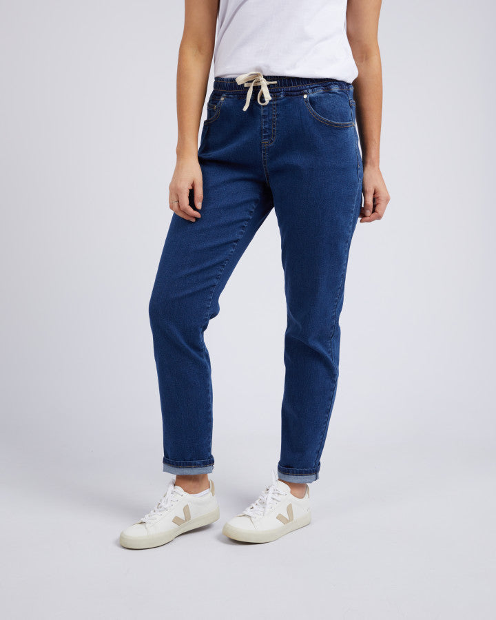 Juliette Jogger Jean (Dark Blue)