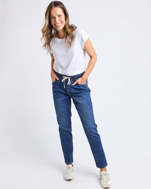 Juliette Jogger Jean (Vintage Blue)