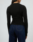 Kylie Long Sleeve Top (Black)