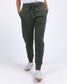Foxwood Women's Khaki Cotton Lazy Days Track Pant | Gretel Lane