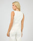 All About Eve Lena Denim Vest Top Vintage White | Women's Clothing | Gretel Lane