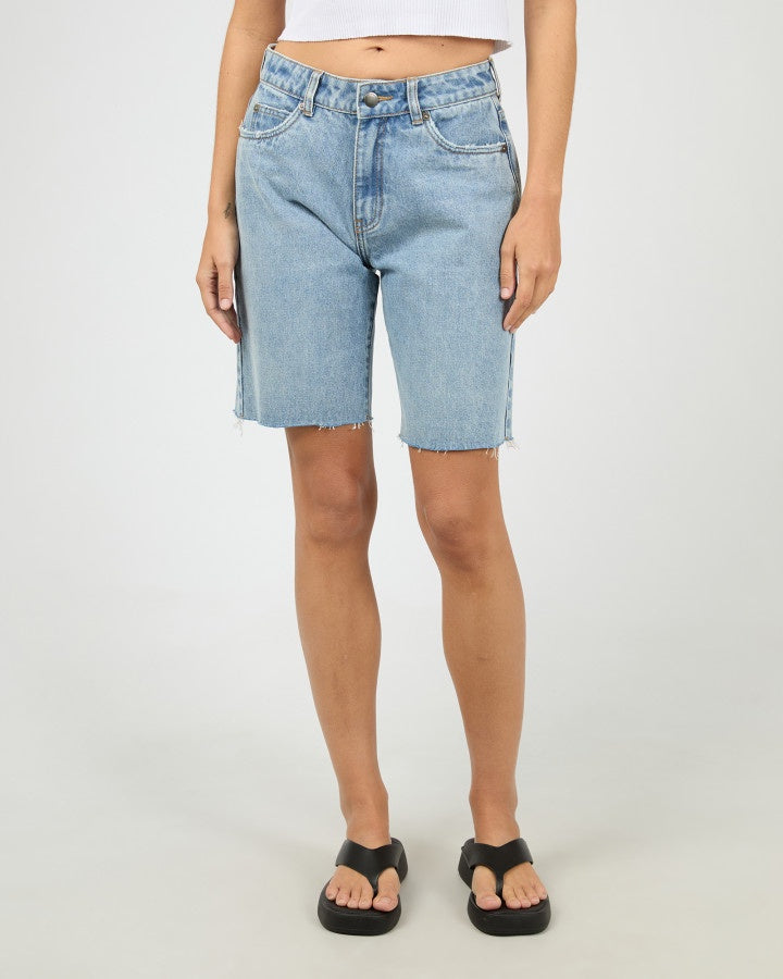 Lexie Denim Jort (Light Blue)