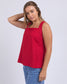 Lourdes Top (Crimson)