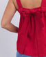 Lourdes Top (Crimson)