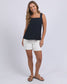 Lourdes Top (Navy)
