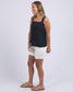 Lourdes Top (Navy)