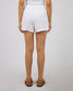 Luxe Linen Mini Short (Vintage White)