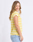 Manly Stripe Tee (Sunshine)