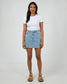 Margot Denim Skirt (Light Blue)