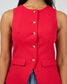 Mavis Vest (Red)
