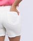 Foxwood Millie Mid Thigh Denim Short Vintage White | Women's Clothing | Gretel Lane