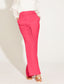 One and Only High Waisted Flared Pant (Hot Pink)