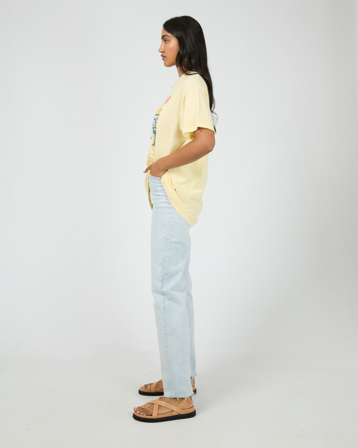 Palermo Relaxed Tee (Yellow)