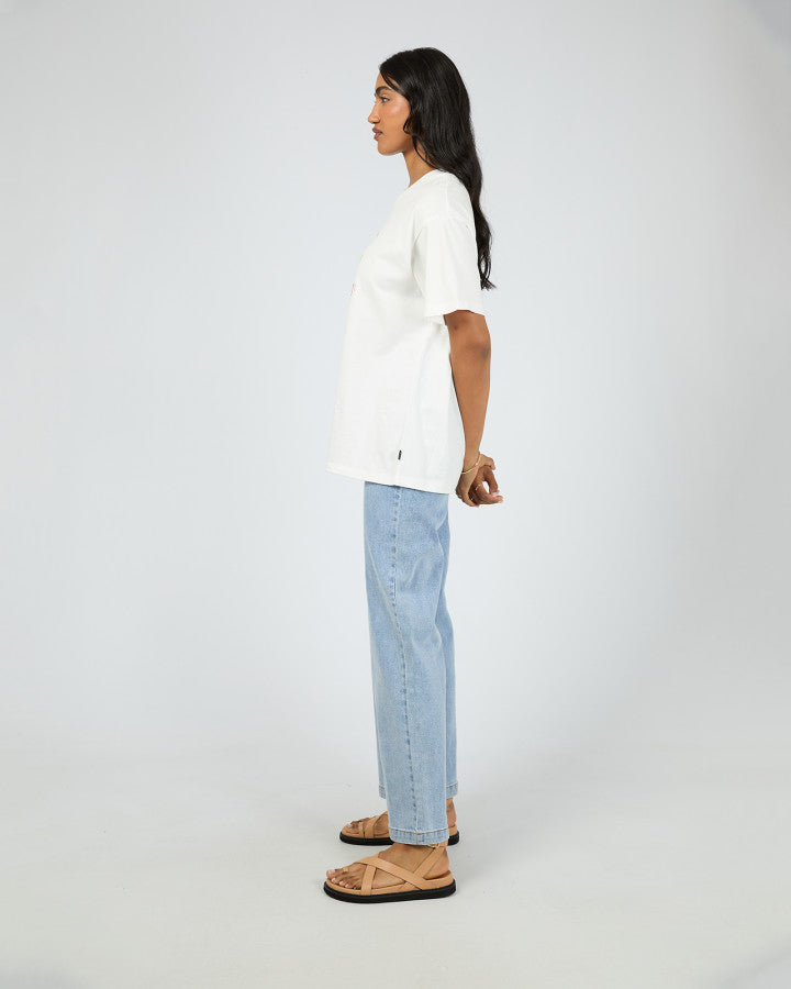 Pina Colada Relaxed Tee (Vintage White)